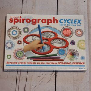 Spirograph Cyclex Spiral Drawing Tool With Rotating Stencil Tools Ages 5+ NEW
